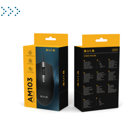 Компьютерная мышь AULA AM103 Black